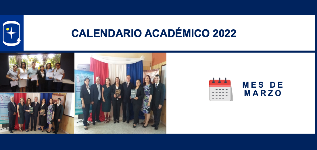 Calendario Académico 2022 – Mes de Marzo